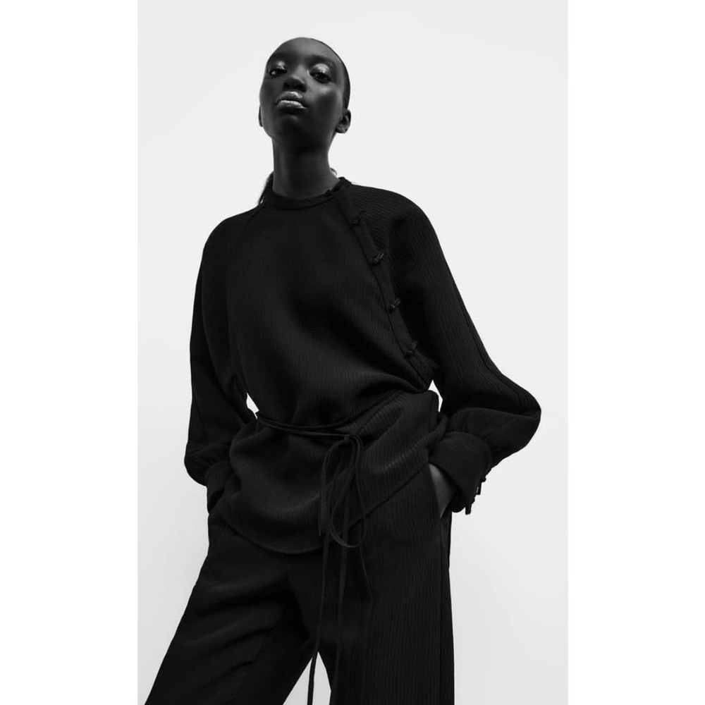 NWT Zara Structured Top, Size M